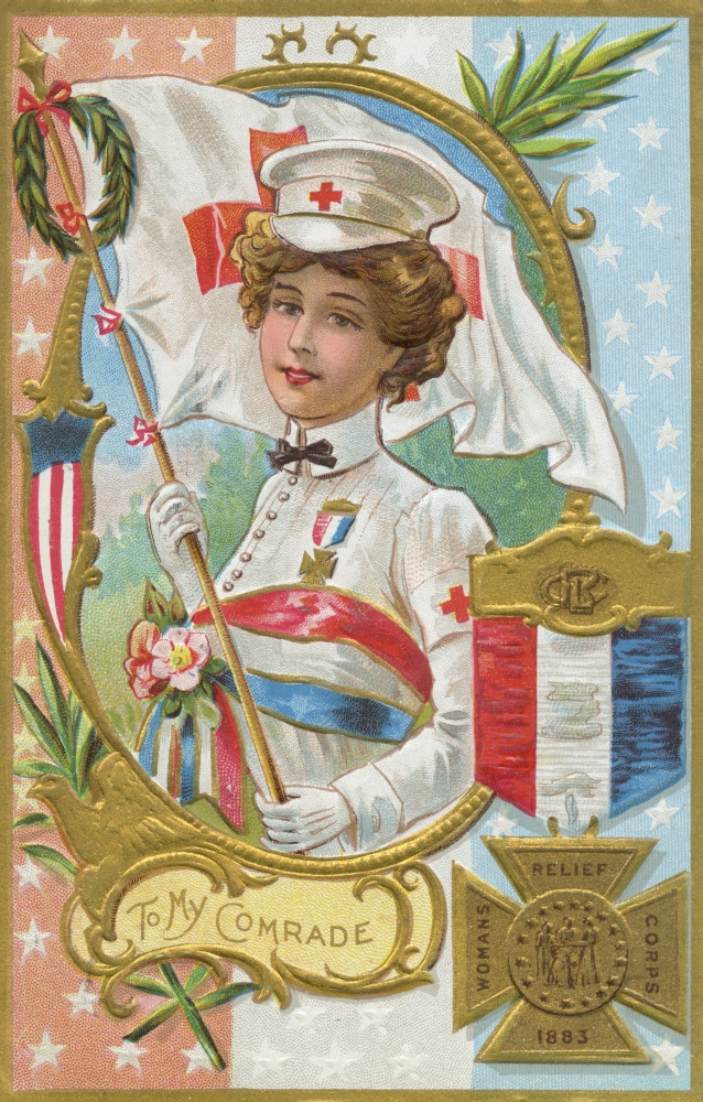 Womans Relief Corps Poster Print By Mary Evans / Grenville Collins