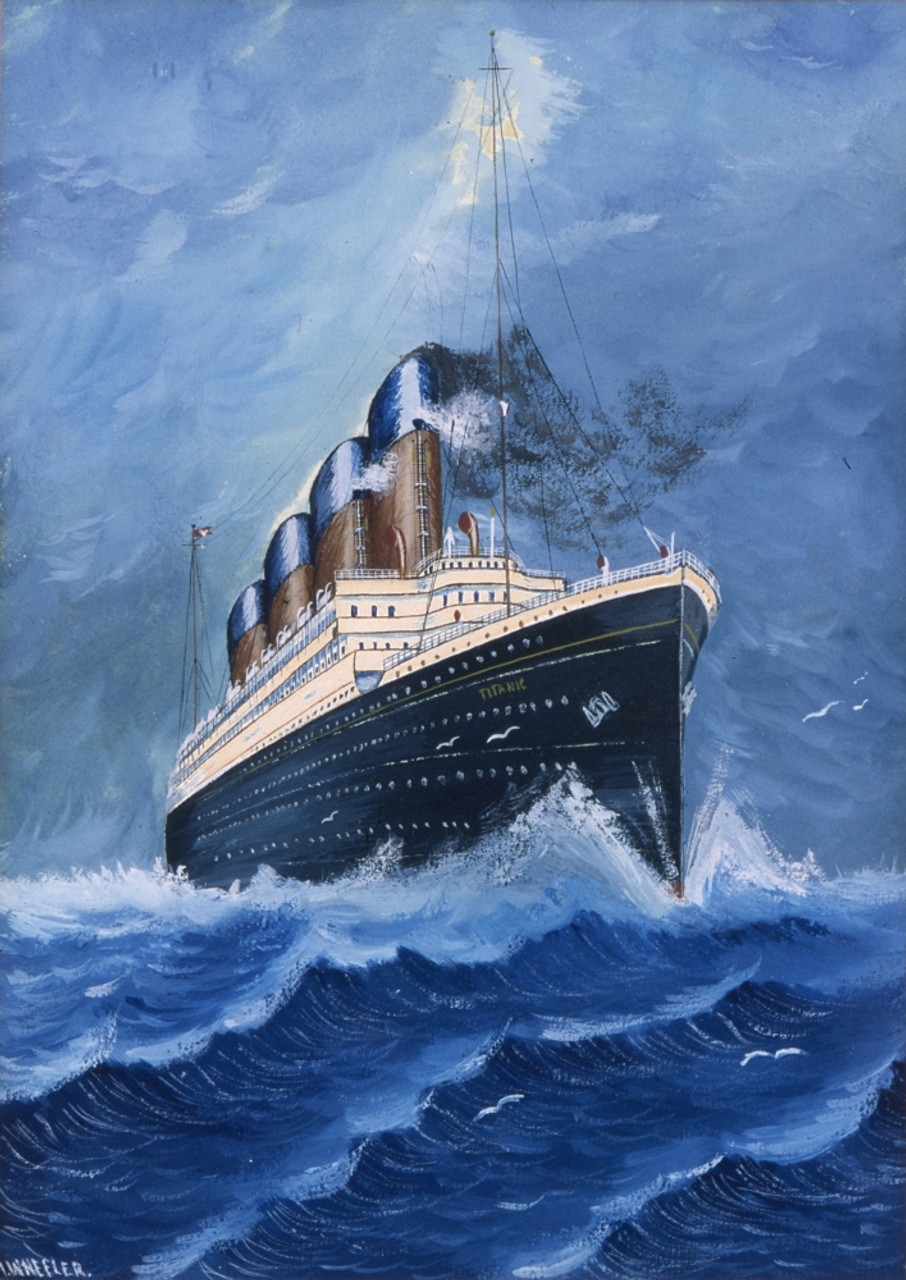 Titanic Painting Poster Print By Mary Evans Picture Library/Onslow Auctions  Limited - Item # VARMEL10418327 - Posterazzi