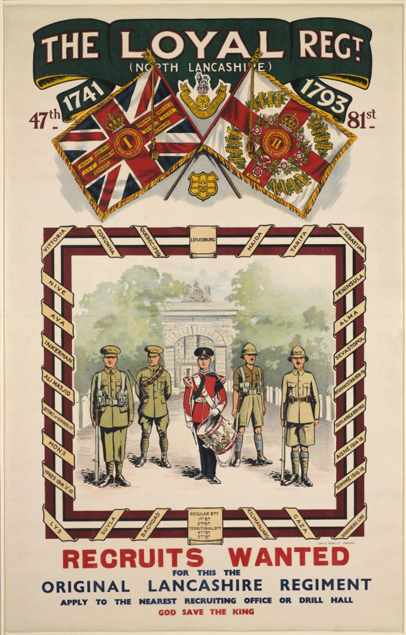 British Military Recruitment Poster - Inter-War Period Poster Print By ®The National  Army Museum / Mary Evans Picture Library - Item # VARMEL10795272 -  Posterazzi