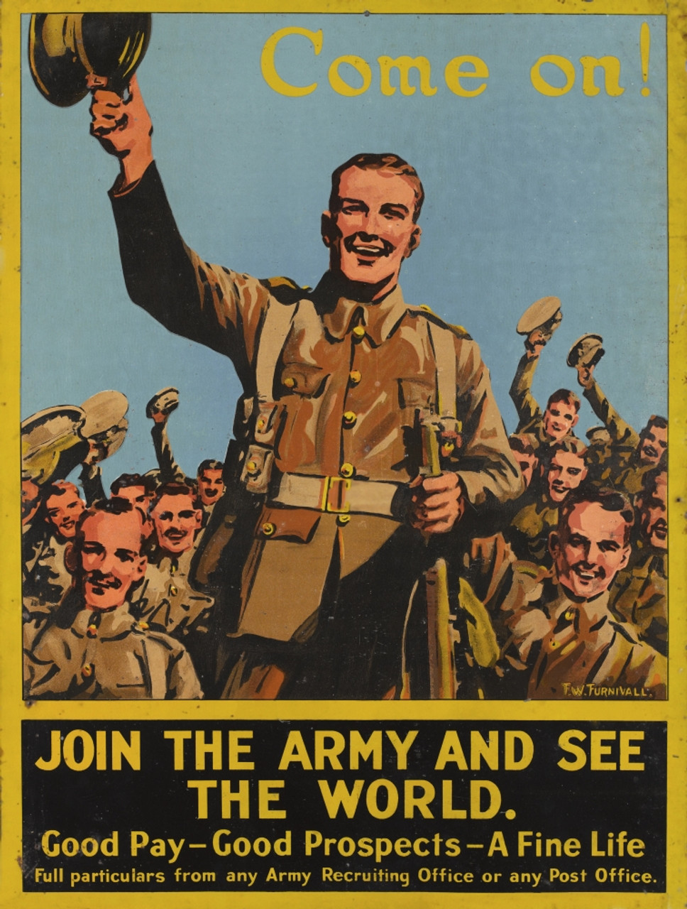 British Military Recruitment Poster - Inter-War Period Poster Print By ®The National  Army Museum / Mary Evans Picture Library - Item # VARMEL10795281 -  Posterazzi