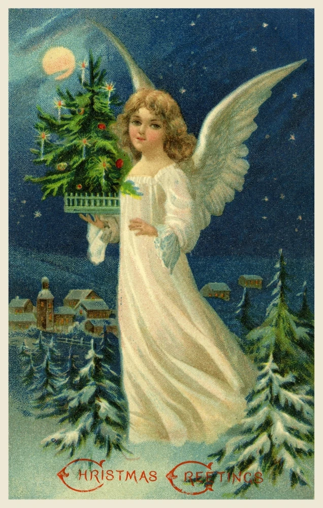 christmas-angel-poster-print-by-mary-evans-picture-library-peter-dawn-cope-collection-item-varmel10804297-posterazzi