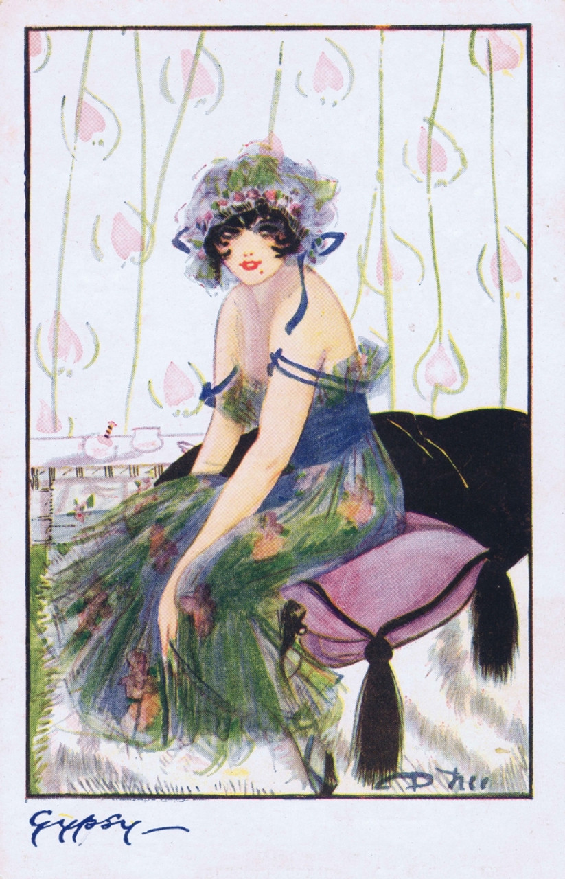 Glamour Art Deco Postcard By Dolly Tree Poster Print By Mary Evans / Jazz  Age Club Collection - Item # VARMEL10529133 - Posterazzi