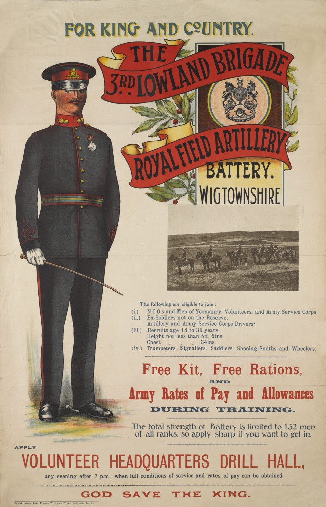 Recruitment Poster - British Military Poster Print By ®The National Army  Museum / Mary Evans Picture Library - Item # VARMEL10795342 - Posterazzi