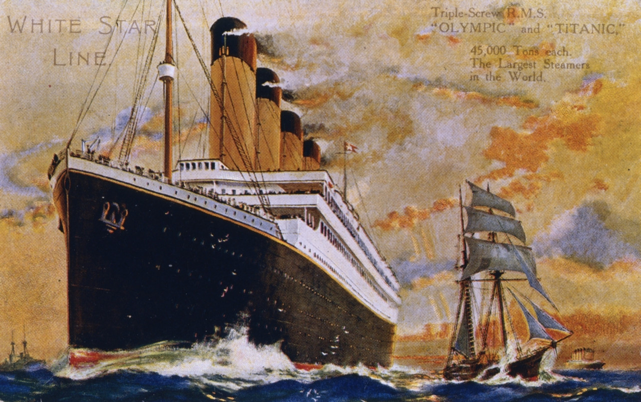 rms olympic and titanic