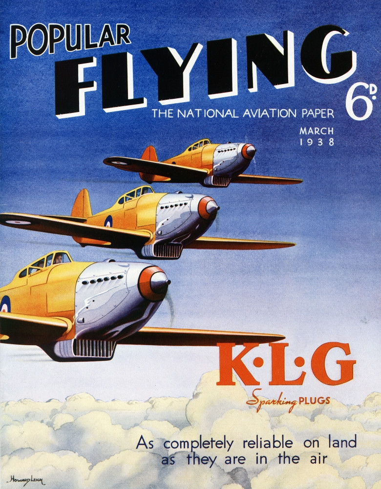 Front Cover Of Popular Flying Poster Print By ® The Royal Aeronautical  Society / Mary Evans Picture Library - Item # VARMEL10846675