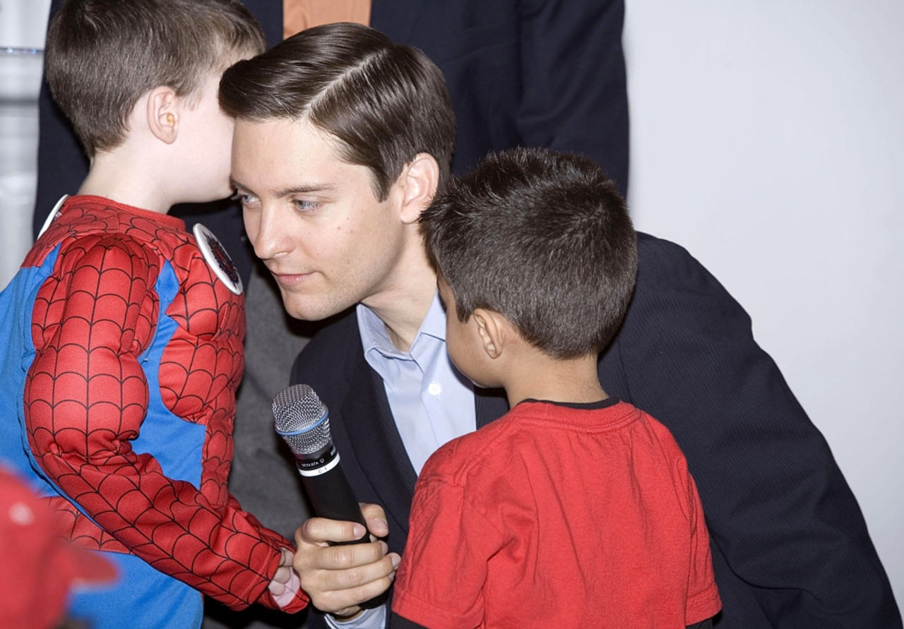 Kids Spider-man Tobey Maguire Cosplay Suit Halloween Children