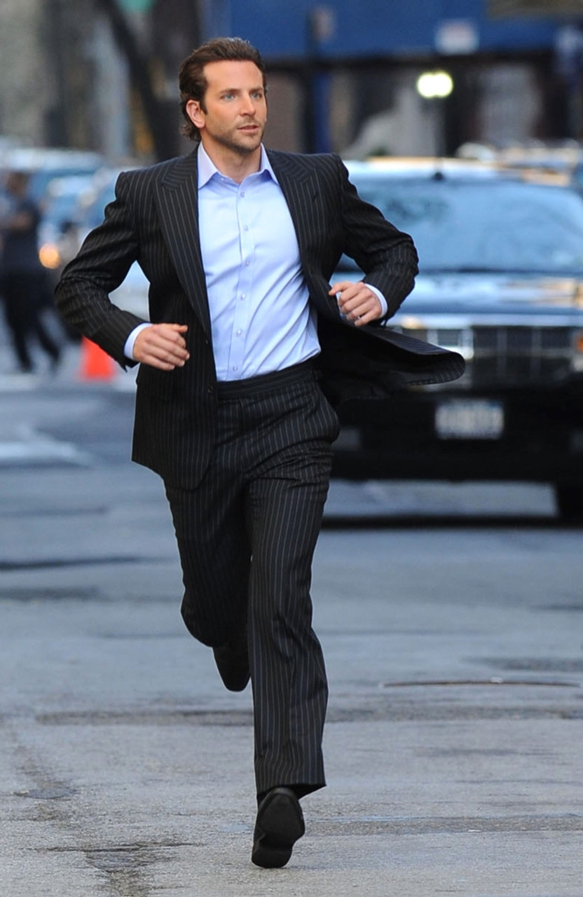 Bradley Cooper On Location Film Shoot For Limitless Shooting On Location,  5Th Avenue And 81Rst Street, Manhattan, New York, Ny April 1, 2010. Photo  By Kristin CallahanEverett Collection Celebrity - Item # VAREVC1001APDKH016  - Posterazzi