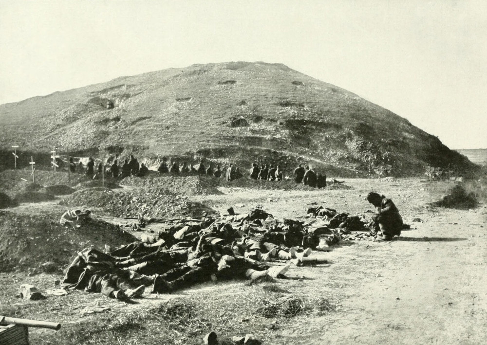 A Close View Of 203 Metre Hill From The Russian Side Before Its