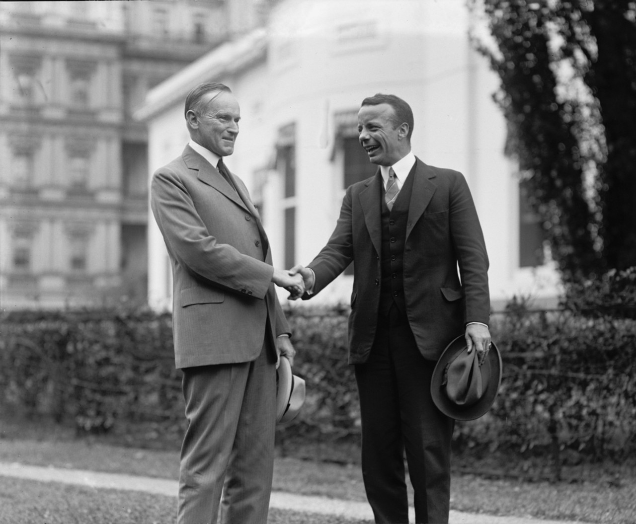 1924 Group Photo Of President Calvin Coolidge History - Item #  VAREVCHISL002EC018