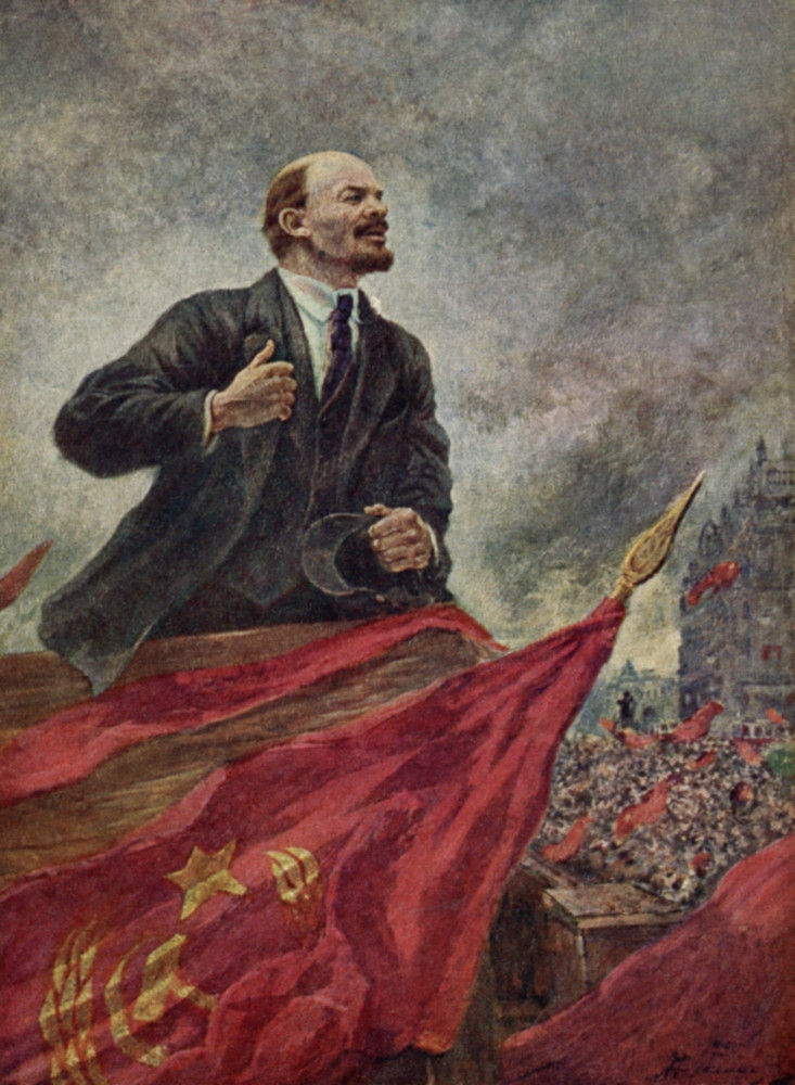 Lenin On The Stand History - Item # VAREVCHISL044EC428 - Posterazzi
