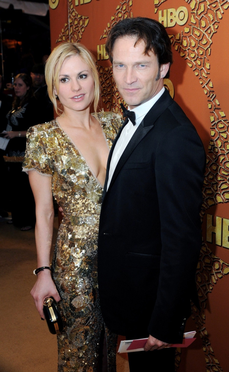 Anna Paquin And Stephen Moyer At The After-Party For Hbo Golden Globe ...