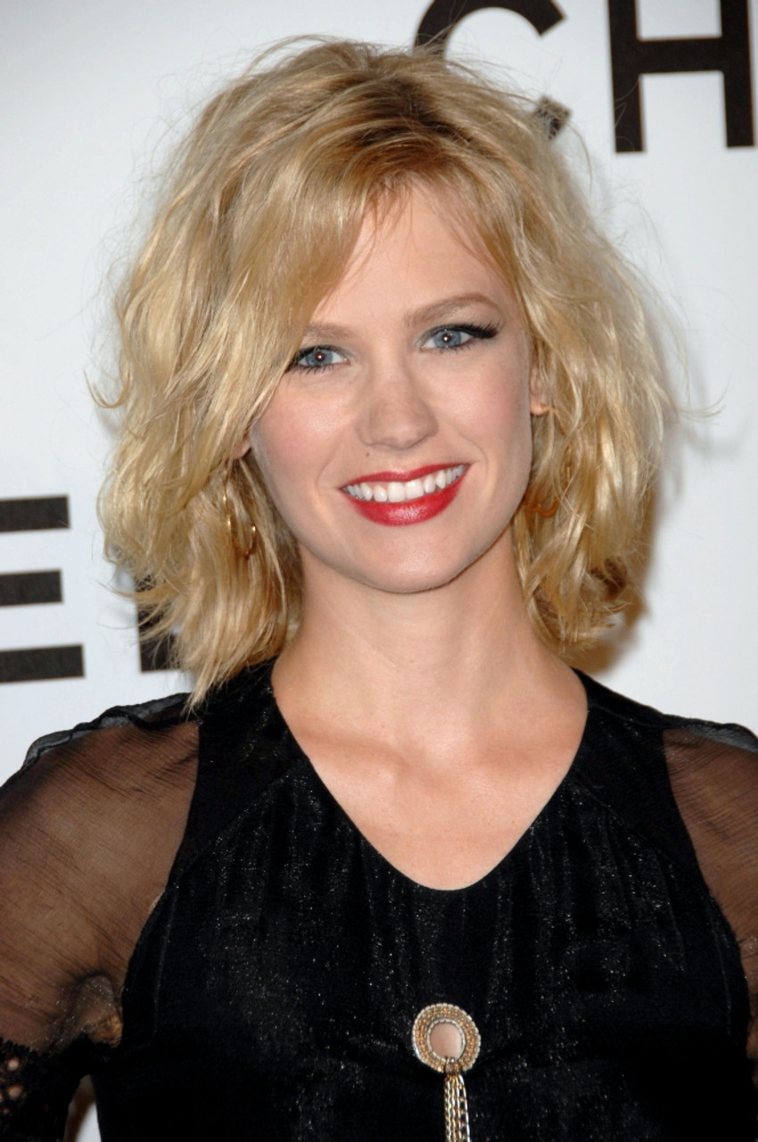 January Jones At Arrivals For Grand Opening Chanel New Concept