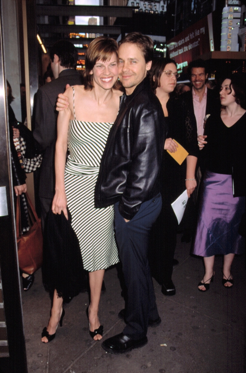 Hilary Swank And Chad Lowe At Opening Night For The Man Who