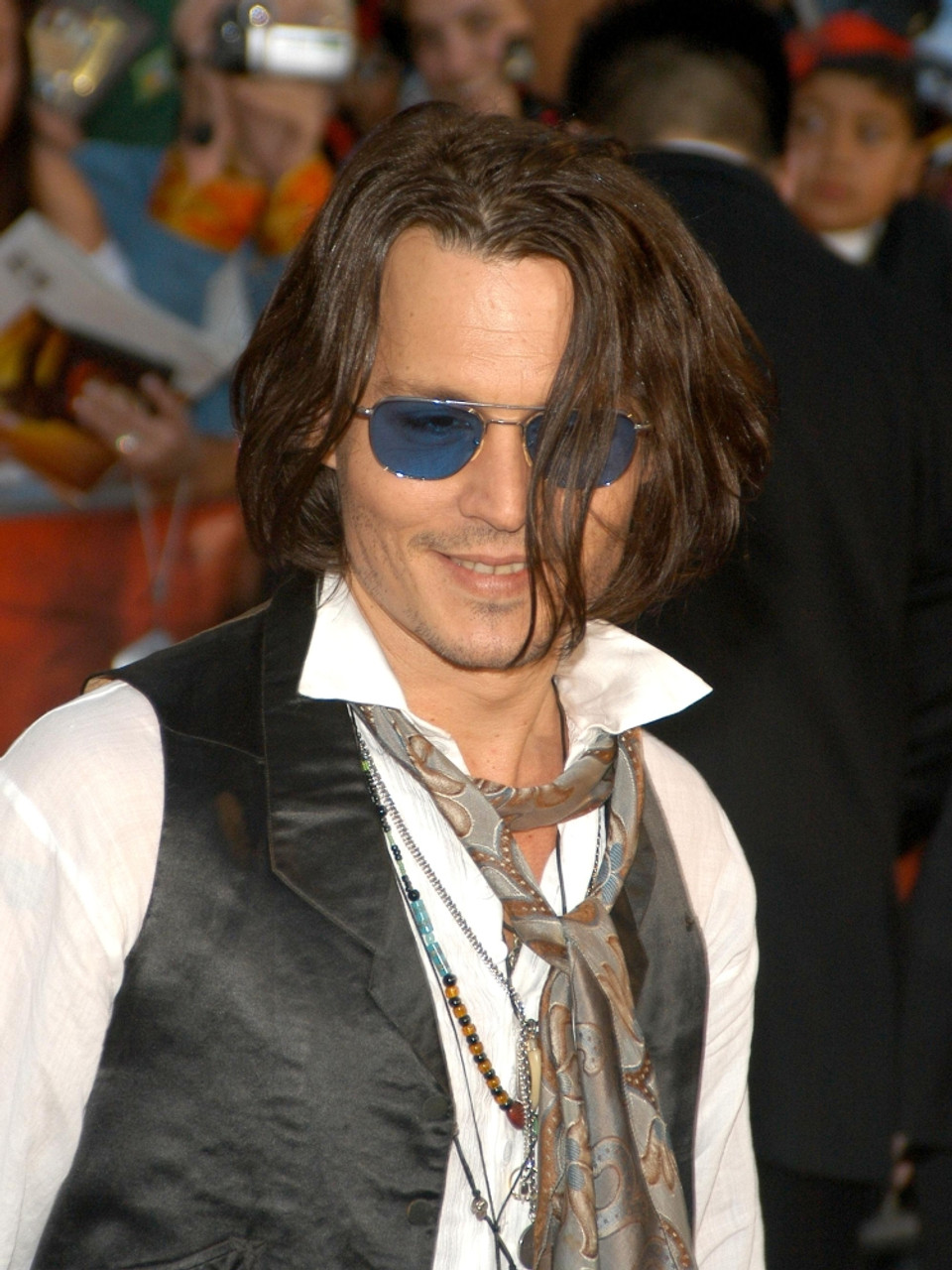 Johnny Depp At Arrivals For Disney'S Pirates Of The Caribbean At World'S  End Premiere, Disneyland, Anaheim, Ca, May 19, 2007. Photo By Tony