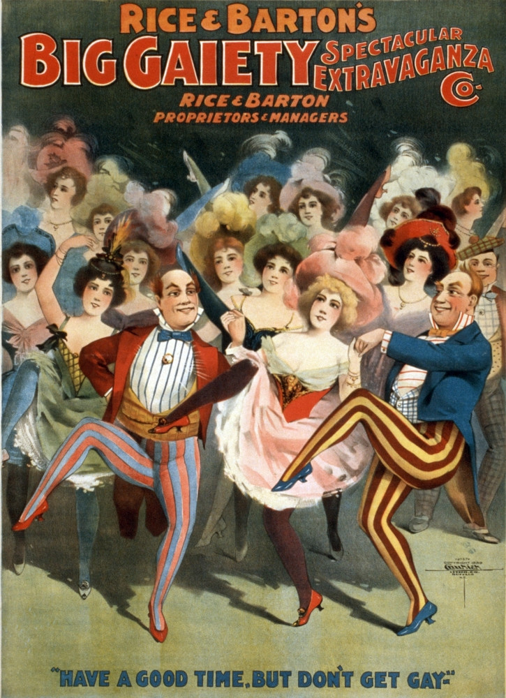 Poster For Vaudeville Troupe History - Item # VAREVCHISL007EC453