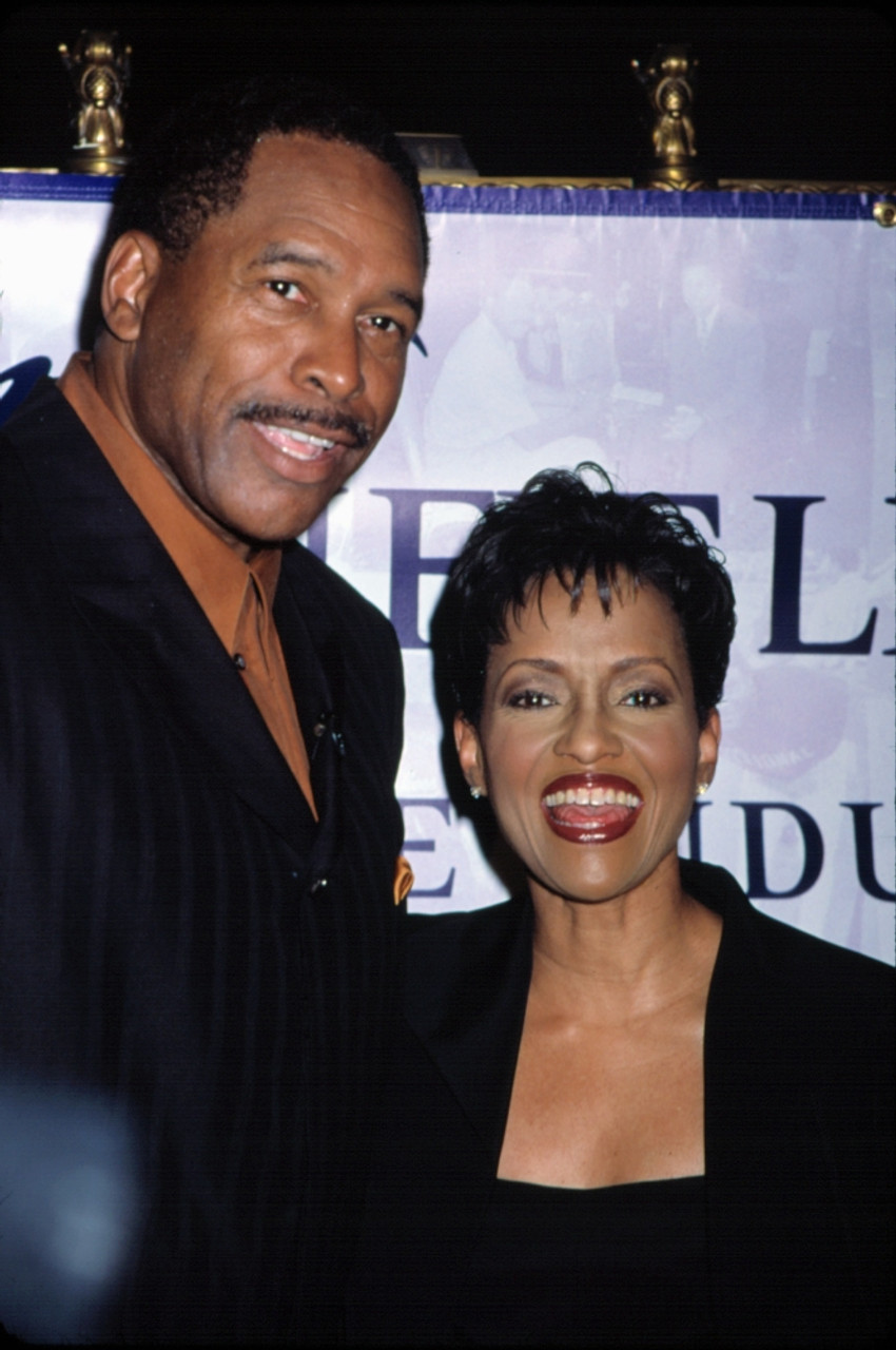 Dave Winfield And His Wife At The Dave Winfield Hall Of Fame