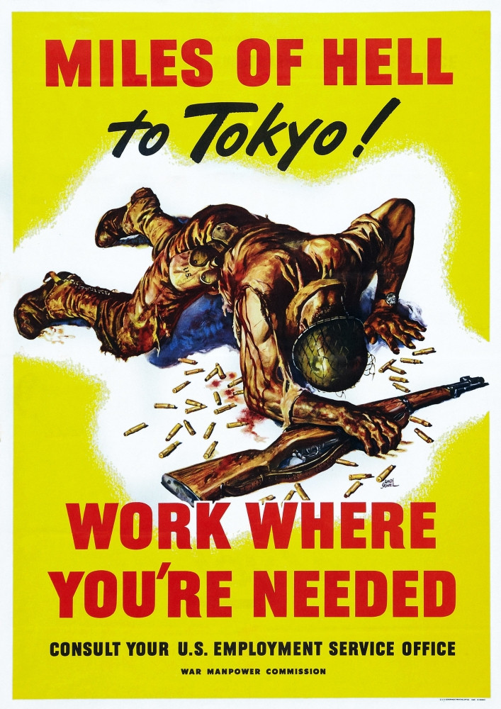 World War Ii Recruitment Poster Art History - Item