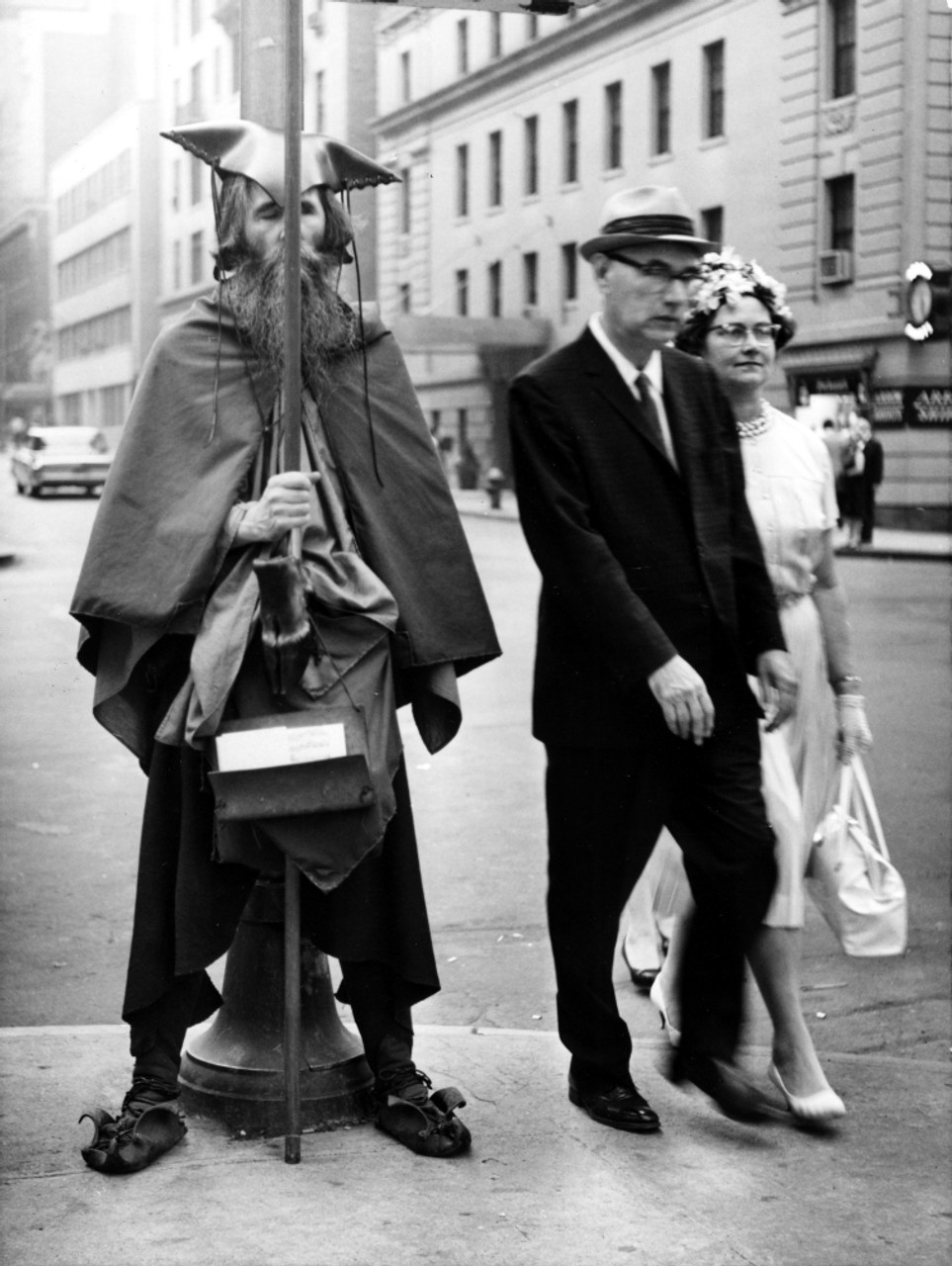 Moondog On The Streets Of New York History - Item # VAREVCPBDMOONCS001