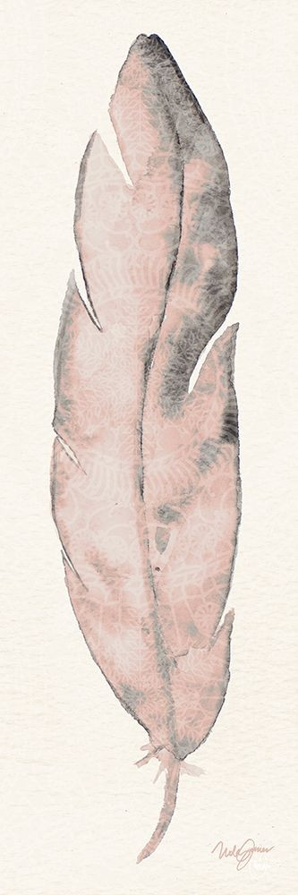 single feather drawing