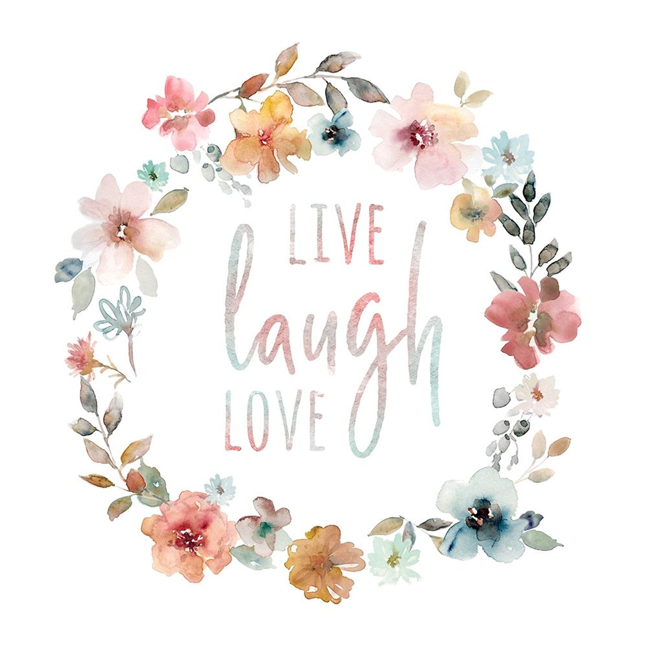 Live Laugh Love Poster Print by Carol Robinson - Item # VARPDX40360 - Posterazzi live-laugh-love-poster-print-by-carol-robinson-item-varpdx40360-posterazzi