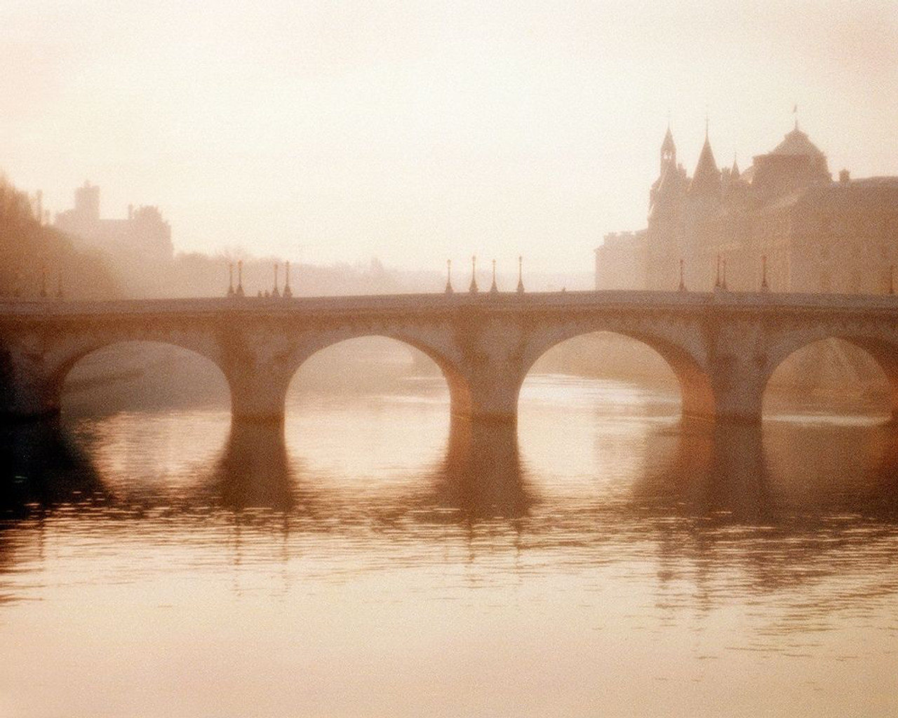 Pont Neuf in Paris (detail), Renoir Pierre-Auguste