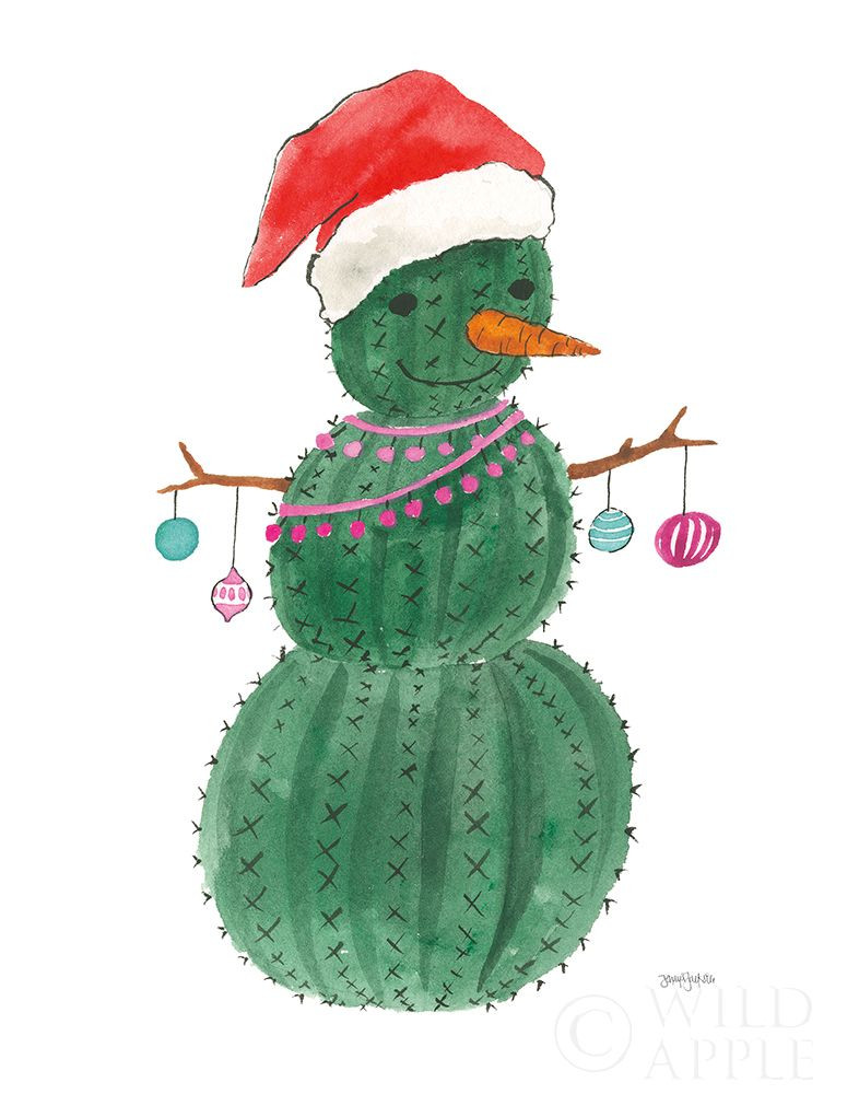 A Very Cactus Christmas I Poster Print by Jenaya Jackson - Item # VARPDX36732 - Posterazzi a-very-cactus-christmas-i-poster-print-by-jenaya-jackson-item-varpdx36732-posterazzi