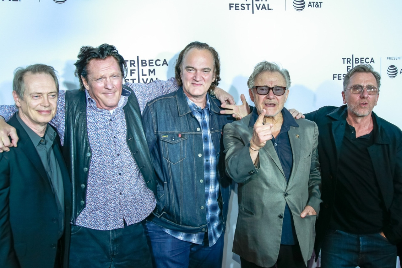 Steve Buscemi Michael Madsen Quentin Tarantino Harvey Keitel Tim Roth At Arrivals For 25th Anniversary Screening Of Reservoir Dogs At The 17 Tribeca Film Festival Beacon Theatre New York Ny April 28