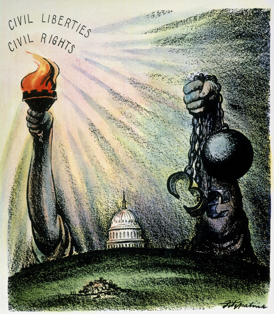 civil rights movement drawing attention