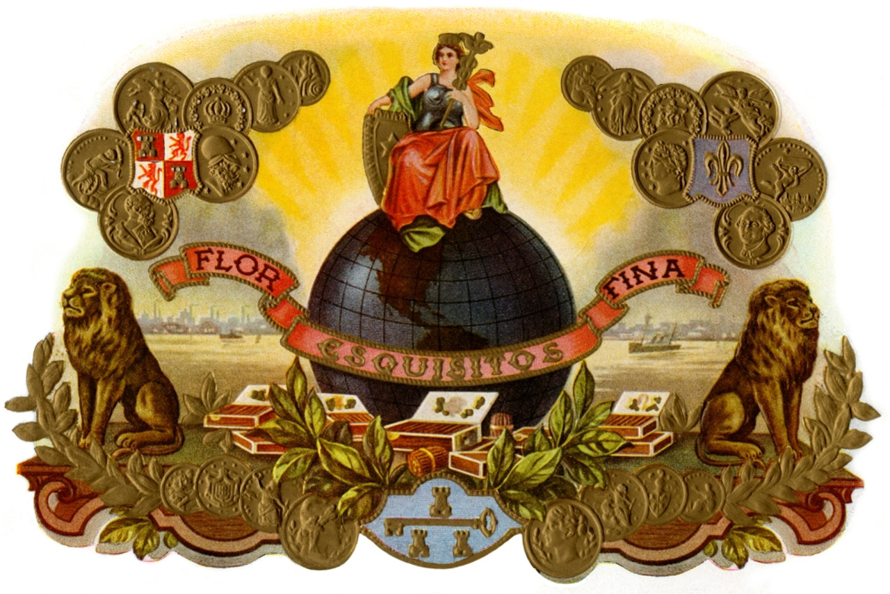 cuban cigar label cigar label art was mass produced between 1880 and 1920 using the lithographic process the reason for this new form of advertising was the great demand of tobacco combined