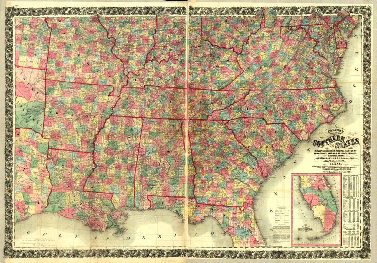Louisiana, Mississippi, Alabama, Georgia, Florida, Tennessee, N/S