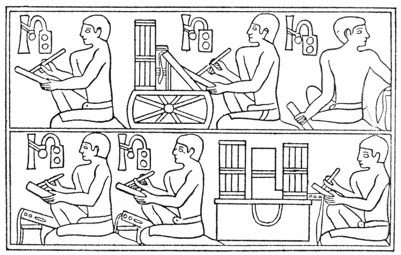 ancient egyptian scribe school