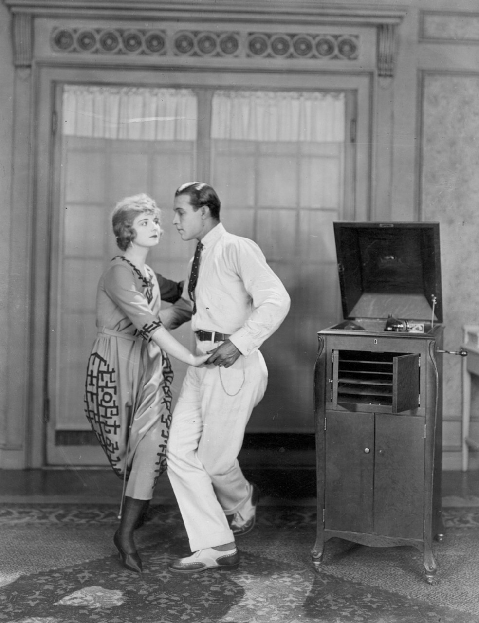 Rudolph Valentino /N(1895-1926). American (Italian-Born) Film Dancing The Tango Alice