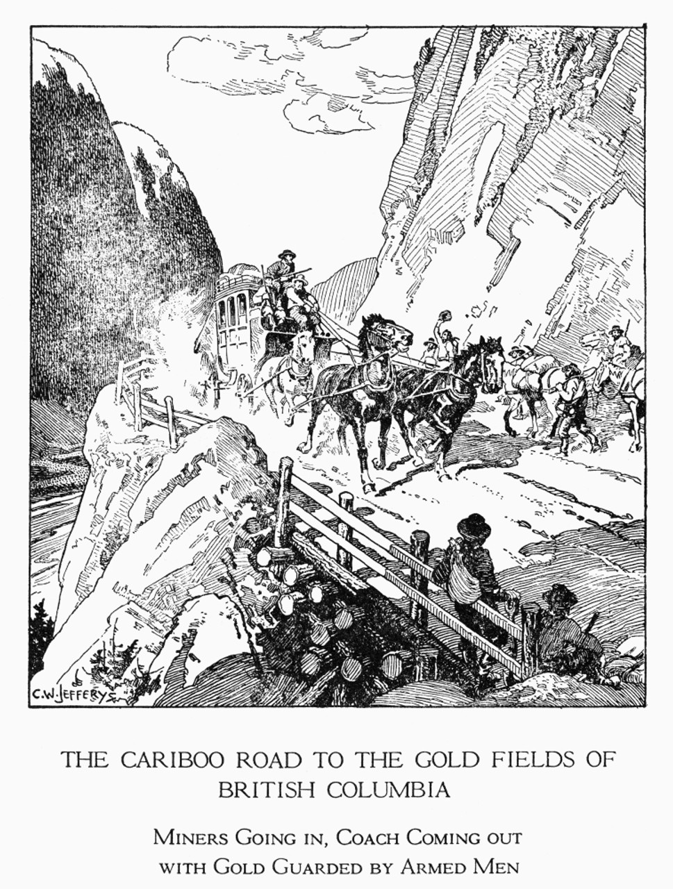 cariboo gold rush poster