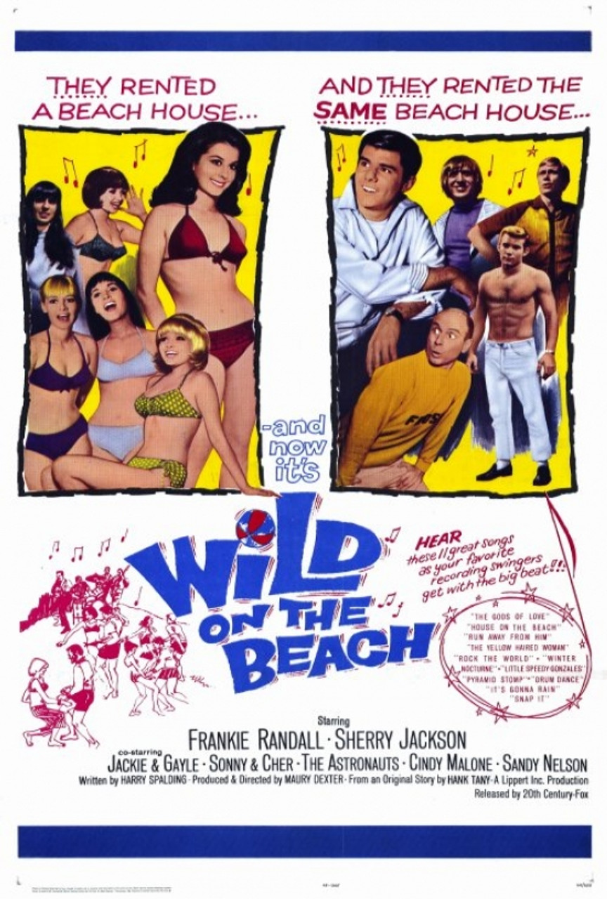 Wild on the Beach Movie Poster Print (27 x 40) - Item # MOVCF6414 -  Posterazzi