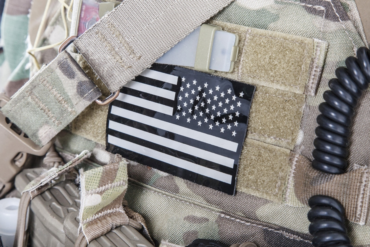 American flag military patch on camouflage uniform of U.S. Armed Forces.  Poster Print by Oleg Zabielin/Stocktrek Images - Item # VARPSTZAB102719M -  Posterazzi