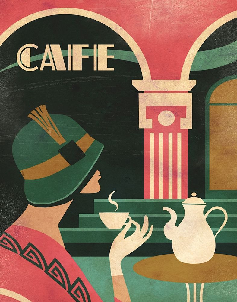 Art Deco Cafe by Martin Wickstrom - Item # VARPDX476628 - Posterazzi