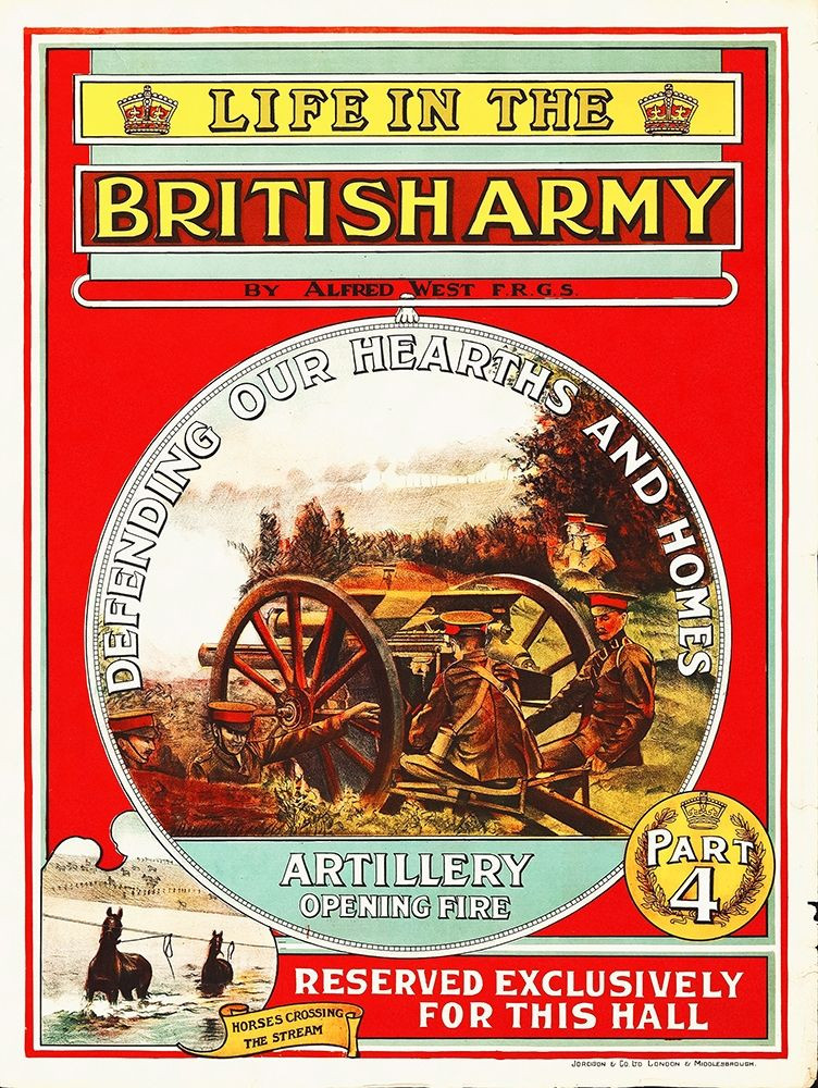 Life in the British Army, 1908 Poster Print by Hollywood Photo Archive ...