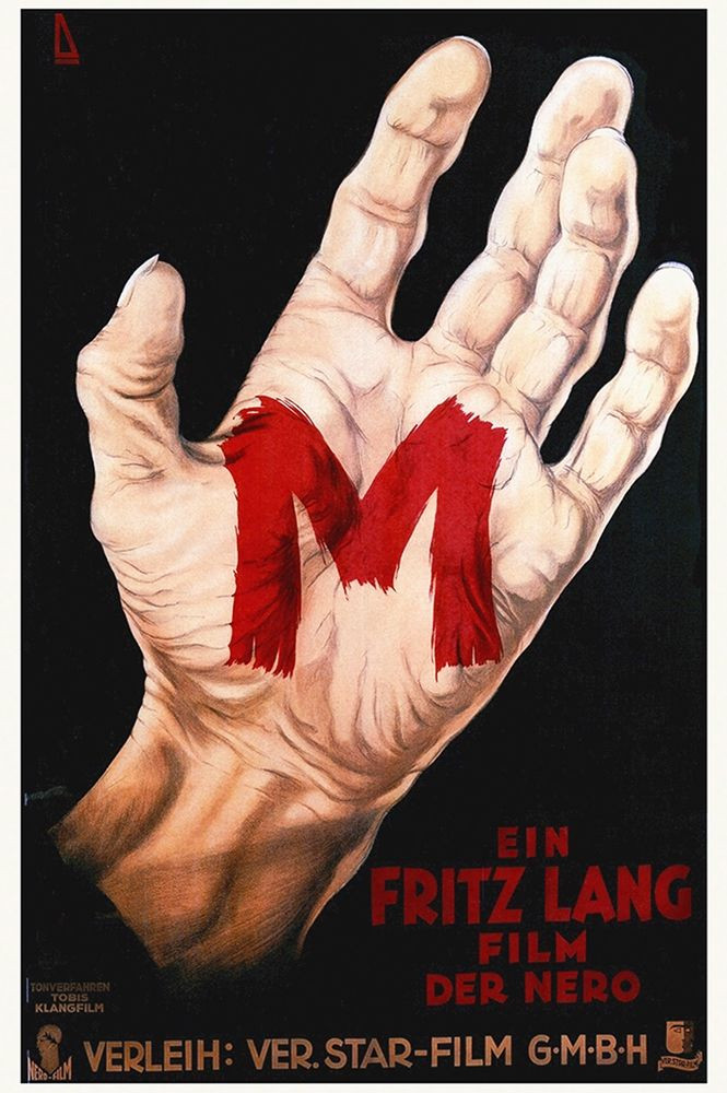 M by Fritz Lang Poster Print by Hollywood Photo Archive Hollywood