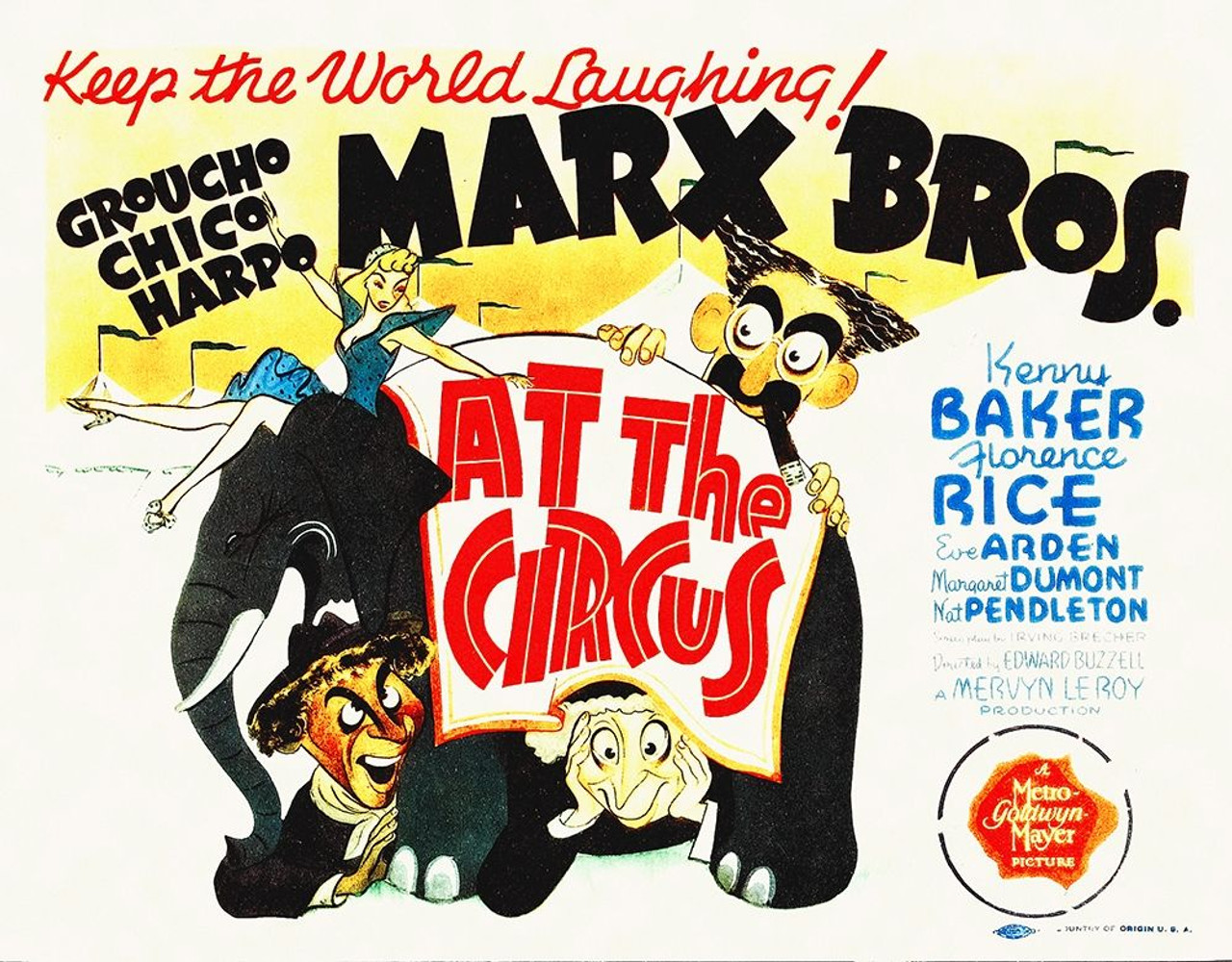 at the circus marx brothers