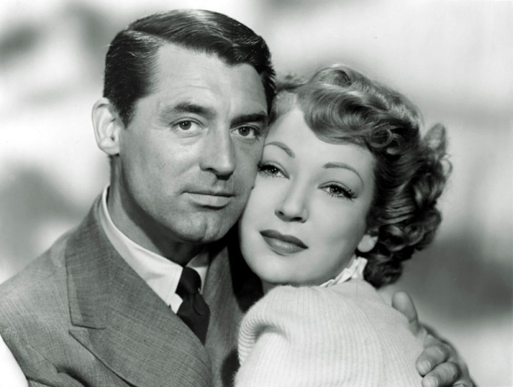 Cary Grant with June Duprez - None But the Lonely Heart Poster