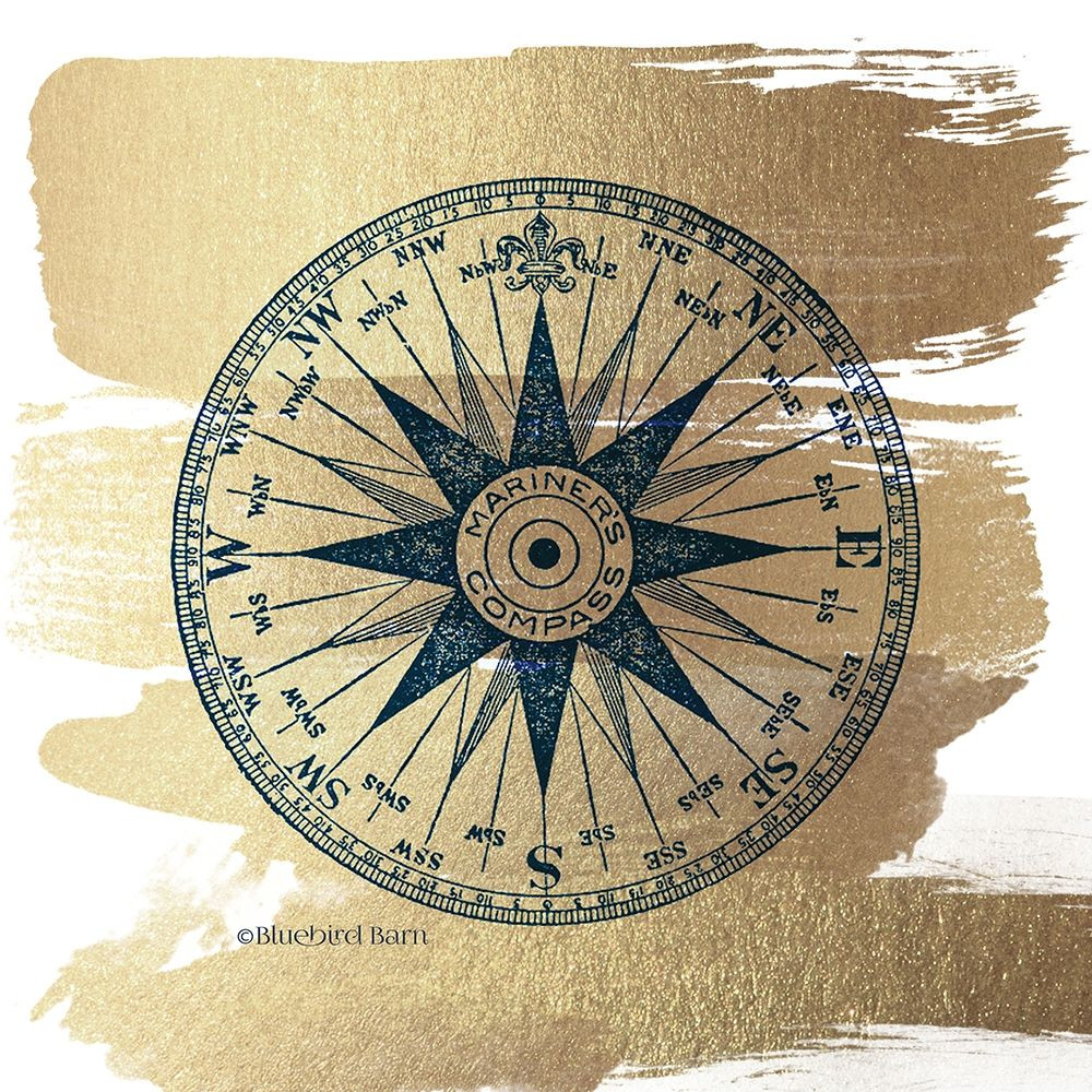 Old Nautical Compass Rose