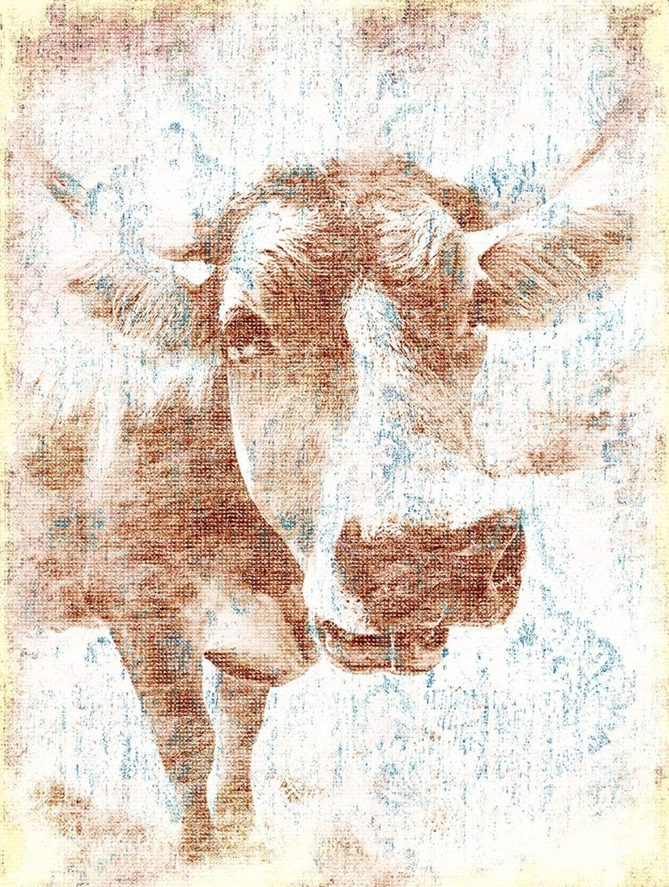 Copper Cow Poster Print By Jace Grey Item Varpdxjgrc640a Posterazzi 