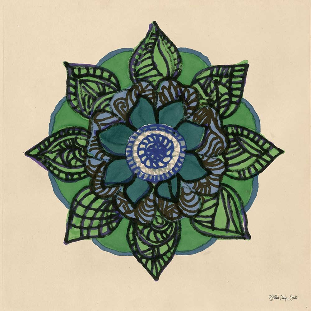 Mandala 2 Poster Print by Stellar Design Studio Stellar Design Studio ...