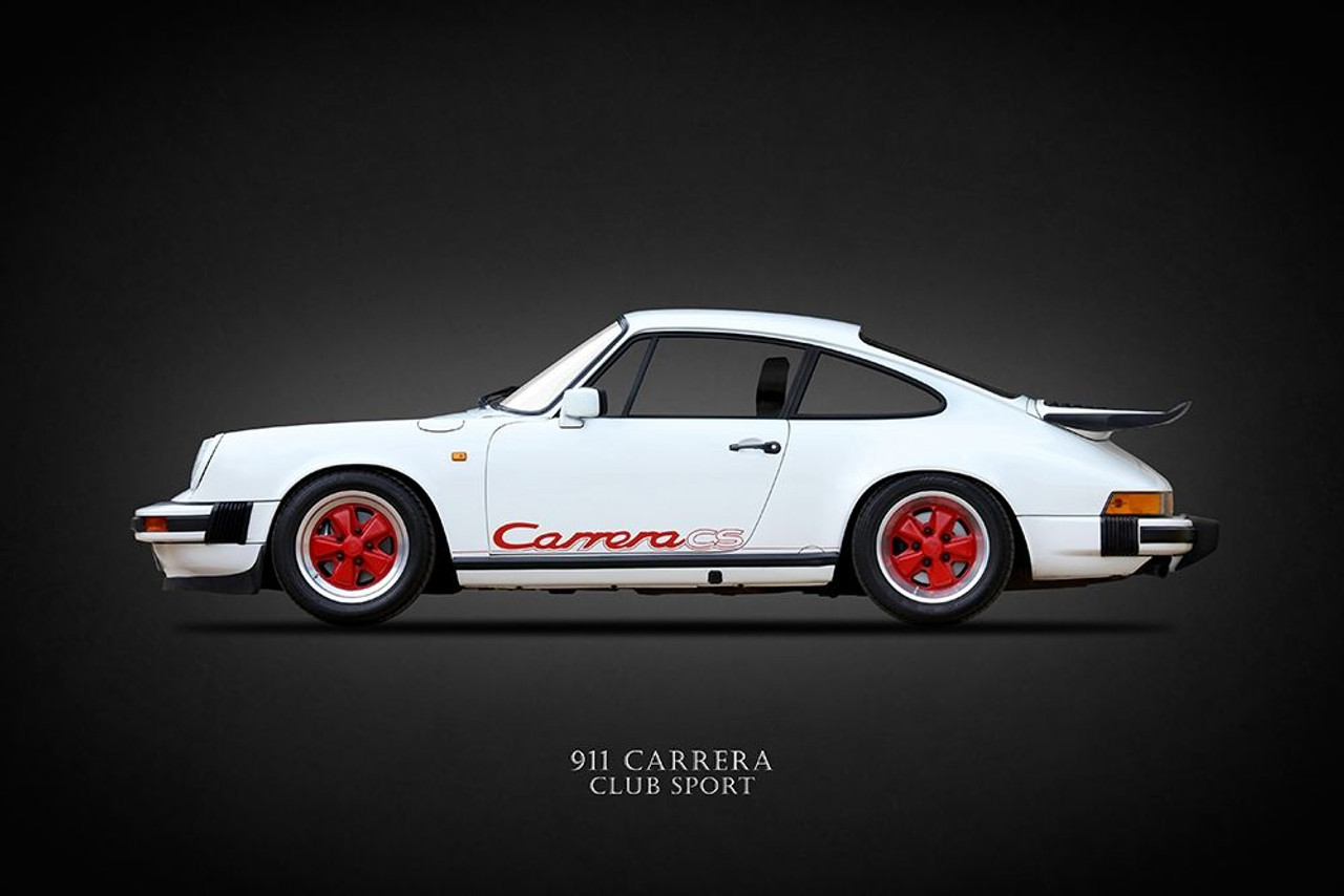 Porsche Carrera Club Sport 88 Poster Print by Mark Rogan # RGN115713 -  Posterazzi