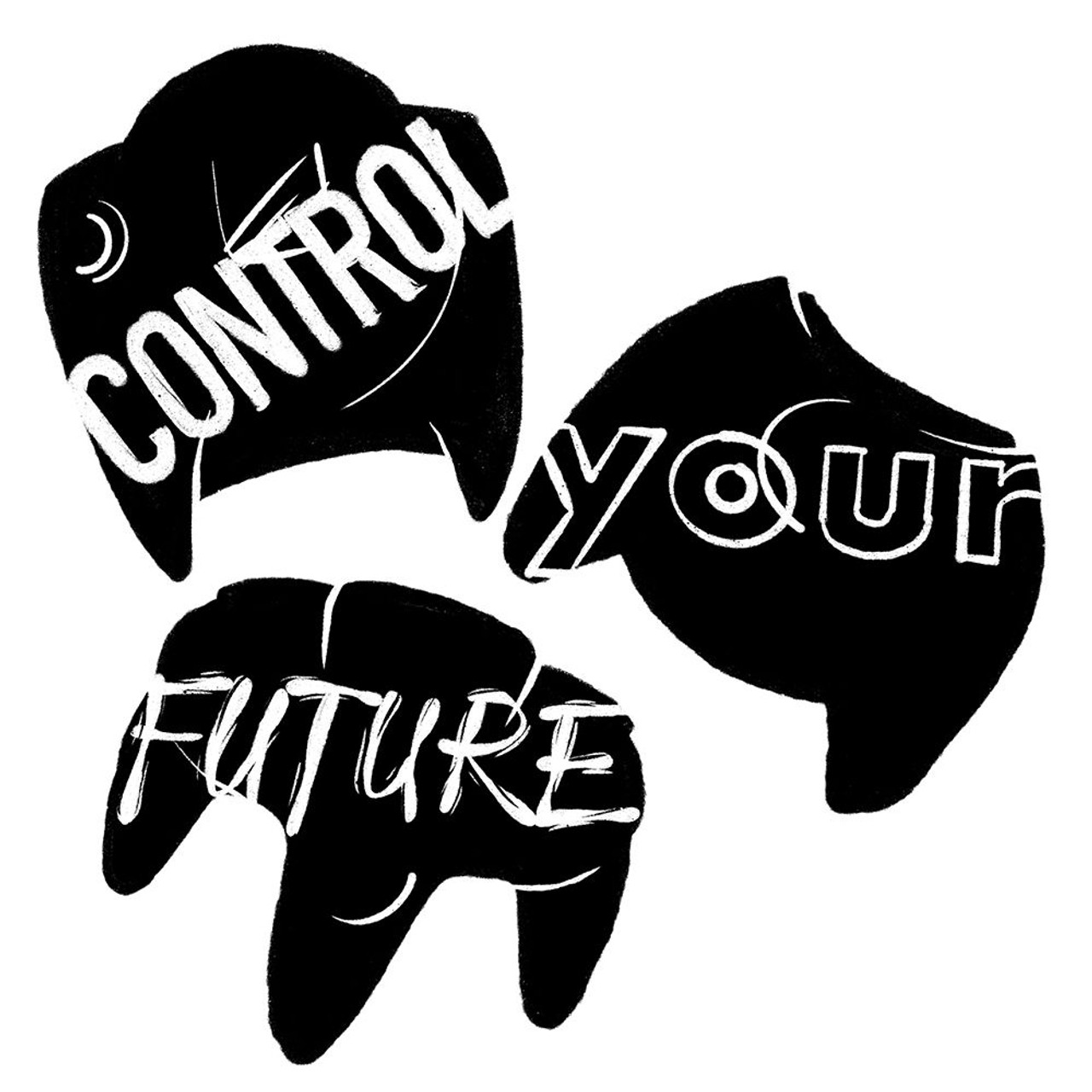 Control Your Future Poster Print by Mlli Villa # MVSQ510B - Posterazzi