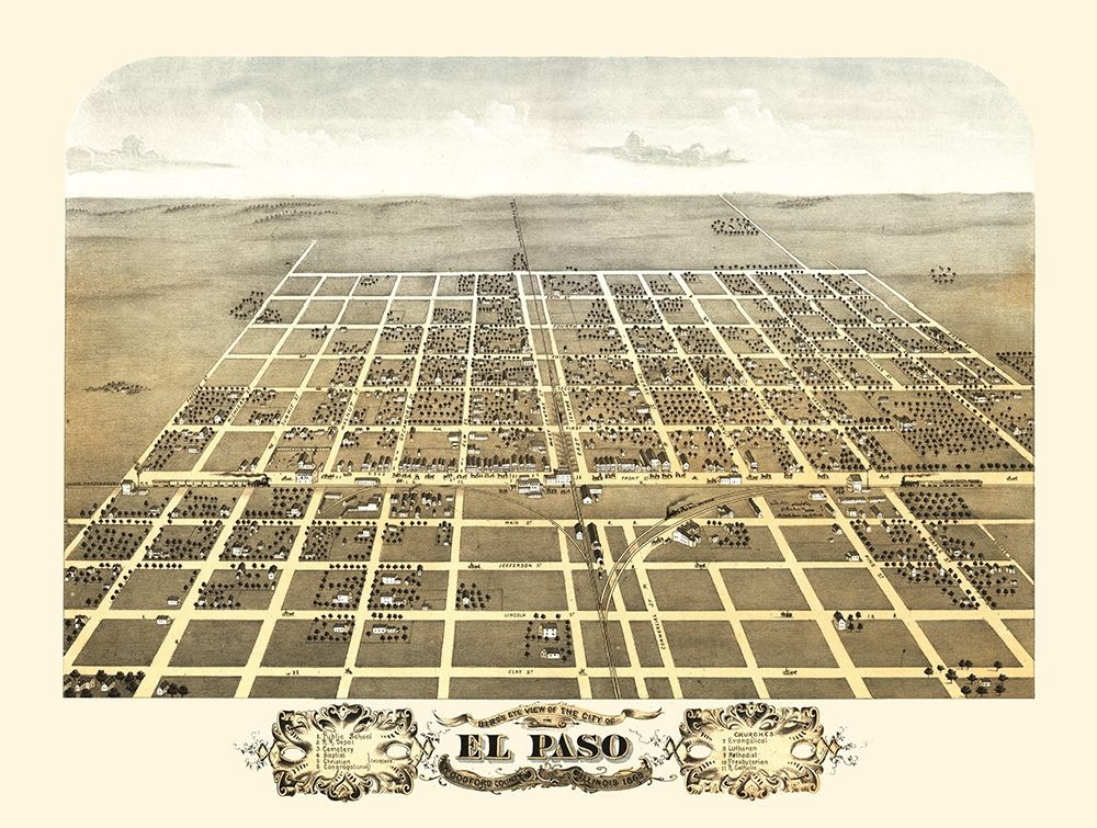 El Paso Illinois Ruger 1869 Poster Print by Ruger Ruger ILEP0001