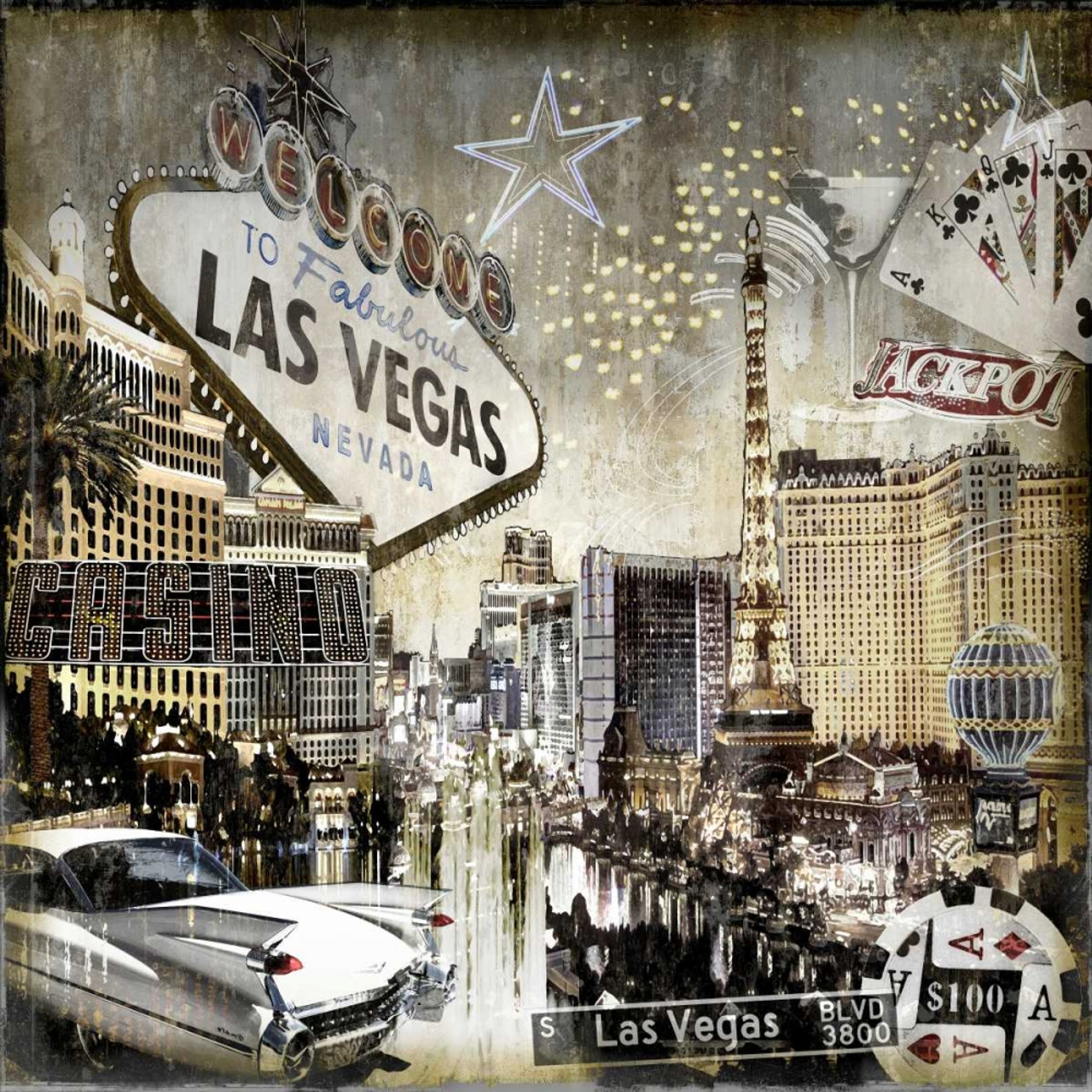 Las Vegas Print Poster