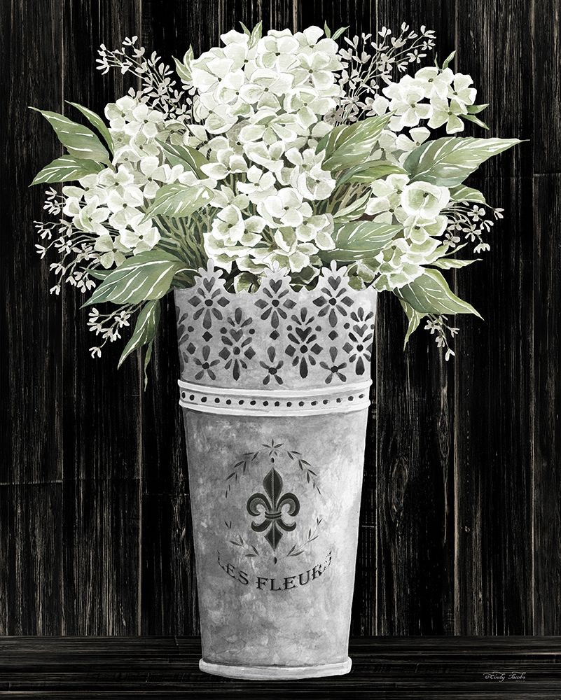 Punched Tin Floral I Poster Print by Cindy Jacobs # CIN1961 - Posterazzi