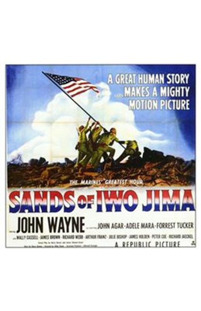 sands of iwo jima movie poster