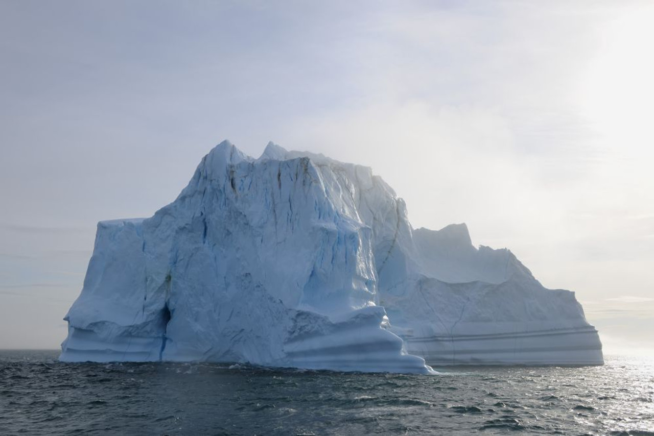 Iceberg in Scoresbysund, Greenland Poster Print by Raimund Linke (19 x 12)